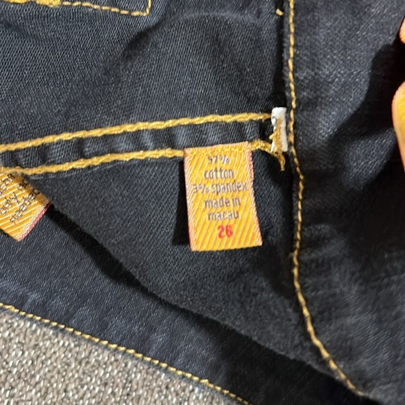 Twill Twenty Two Black Low Rise Jeans - Picture 15 of 15